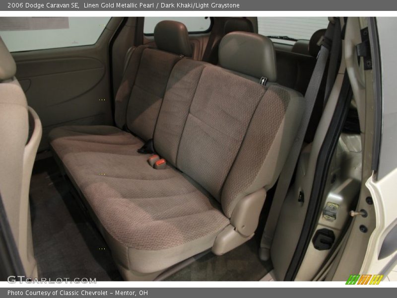 Linen Gold Metallic Pearl / Dark Khaki/Light Graystone 2006 Dodge Caravan SE