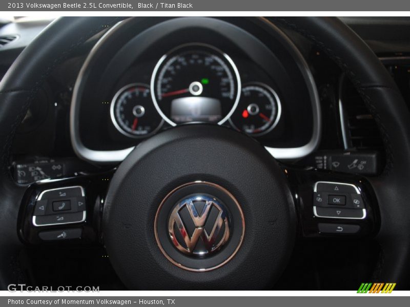 Black / Titan Black 2013 Volkswagen Beetle 2.5L Convertible