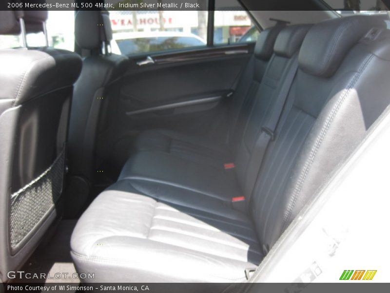 Iridium Silver Metallic / Black 2006 Mercedes-Benz ML 500 4Matic