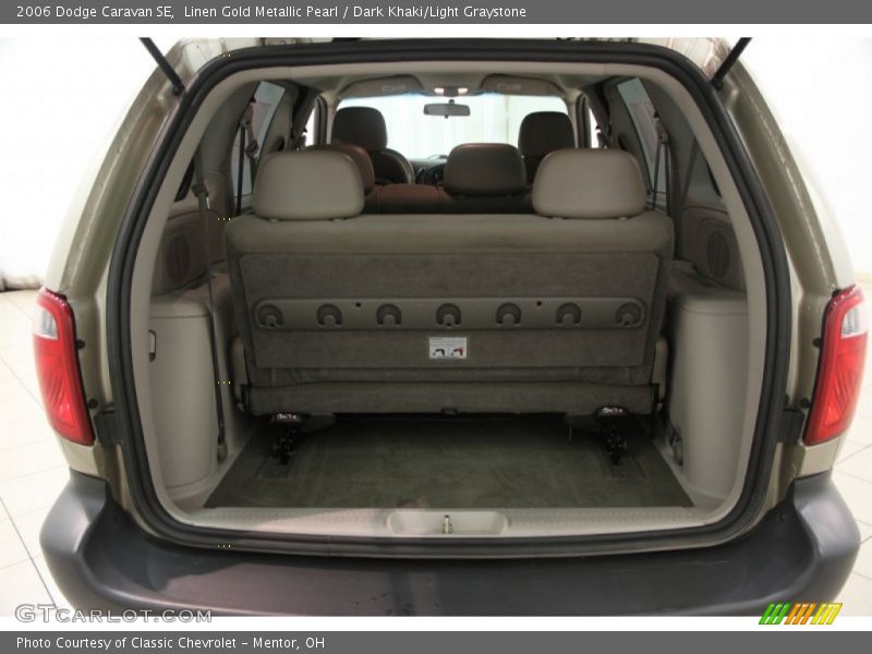 Linen Gold Metallic Pearl / Dark Khaki/Light Graystone 2006 Dodge Caravan SE