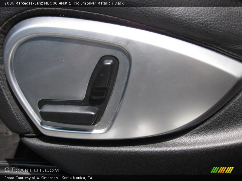 Iridium Silver Metallic / Black 2006 Mercedes-Benz ML 500 4Matic