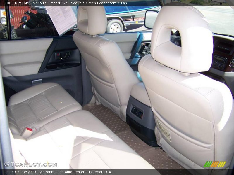 Sequoia Green Pearlescent / Tan 2002 Mitsubishi Montero Limited 4x4