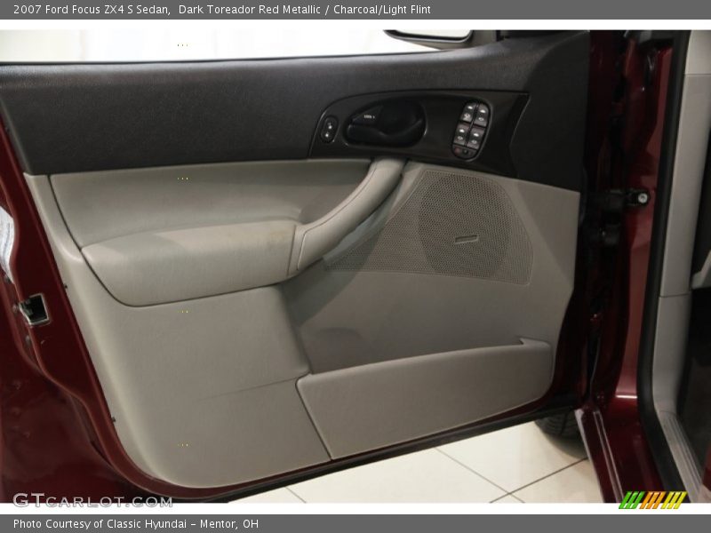 Dark Toreador Red Metallic / Charcoal/Light Flint 2007 Ford Focus ZX4 S Sedan