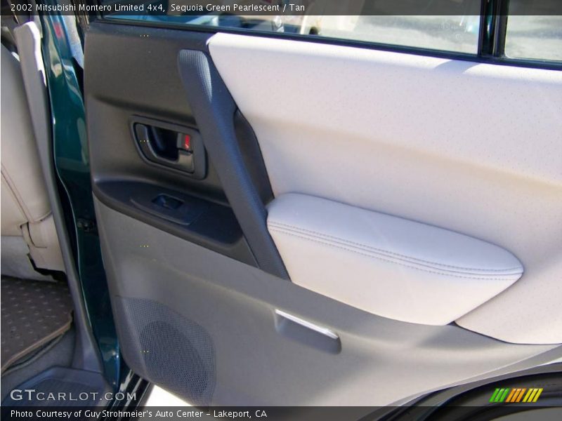 Sequoia Green Pearlescent / Tan 2002 Mitsubishi Montero Limited 4x4
