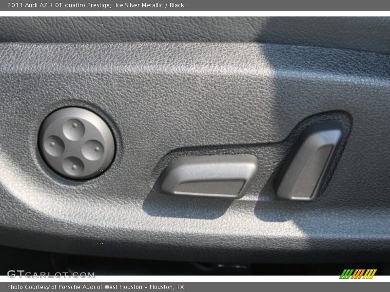 Ice Silver Metallic / Black 2013 Audi A7 3.0T quattro Prestige