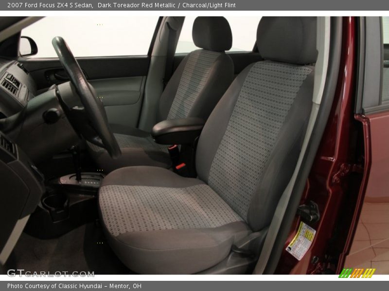 Dark Toreador Red Metallic / Charcoal/Light Flint 2007 Ford Focus ZX4 S Sedan