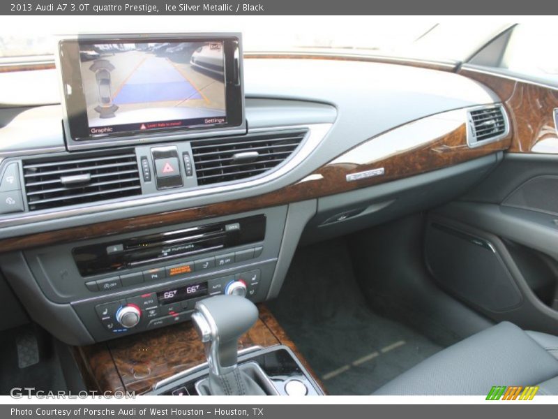 Ice Silver Metallic / Black 2013 Audi A7 3.0T quattro Prestige