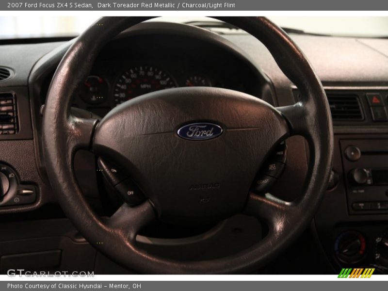 Dark Toreador Red Metallic / Charcoal/Light Flint 2007 Ford Focus ZX4 S Sedan