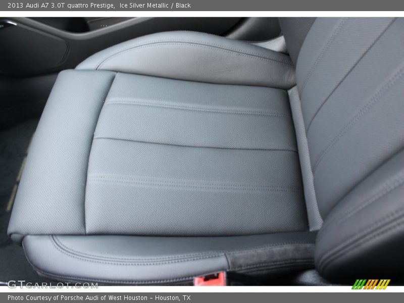 Ice Silver Metallic / Black 2013 Audi A7 3.0T quattro Prestige