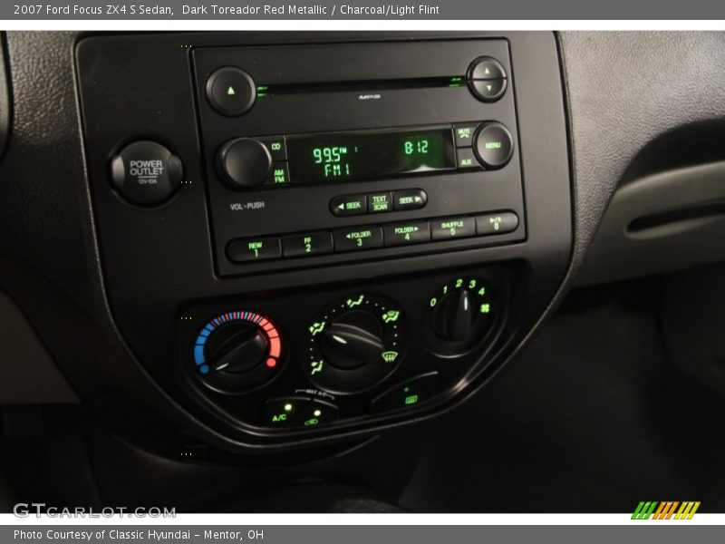 Dark Toreador Red Metallic / Charcoal/Light Flint 2007 Ford Focus ZX4 S Sedan