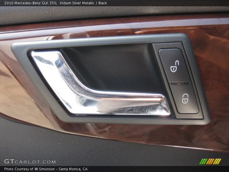 Iridium Silver Metallic / Black 2010 Mercedes-Benz GLK 350