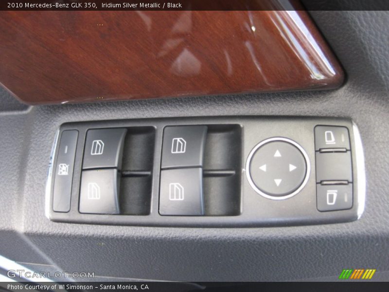 Iridium Silver Metallic / Black 2010 Mercedes-Benz GLK 350