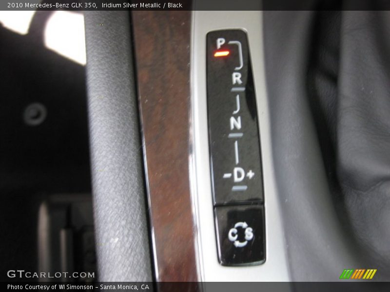 Iridium Silver Metallic / Black 2010 Mercedes-Benz GLK 350