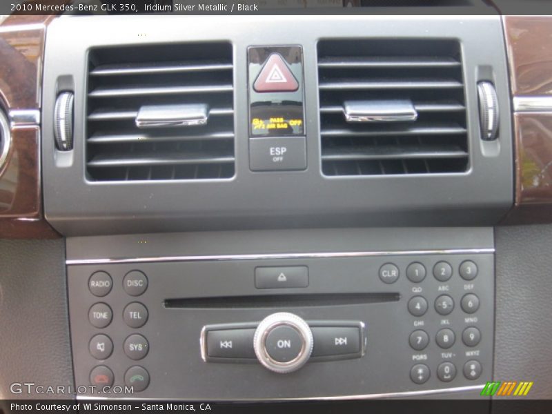 Iridium Silver Metallic / Black 2010 Mercedes-Benz GLK 350