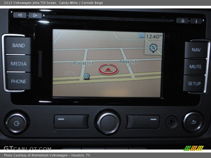 Candy White / Cornsilk Beige 2013 Volkswagen Jetta TDI Sedan