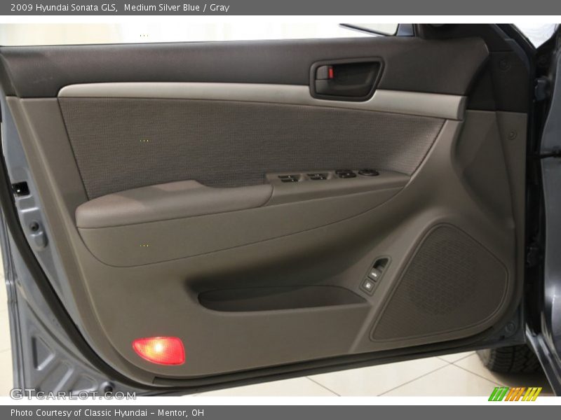 Medium Silver Blue / Gray 2009 Hyundai Sonata GLS