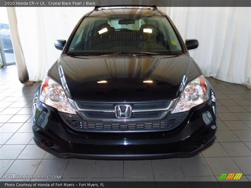 Crystal Black Pearl / Black 2010 Honda CR-V LX