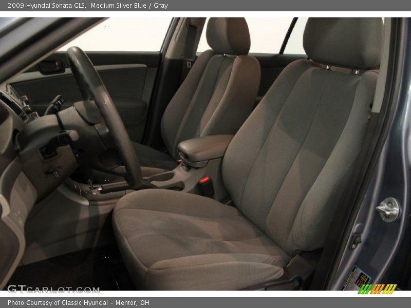 Medium Silver Blue / Gray 2009 Hyundai Sonata GLS