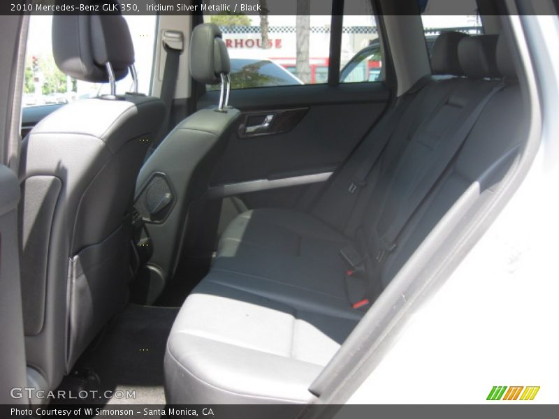 Iridium Silver Metallic / Black 2010 Mercedes-Benz GLK 350