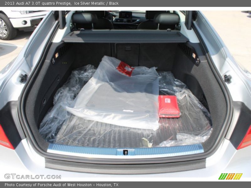Ice Silver Metallic / Black 2013 Audi A7 3.0T quattro Prestige