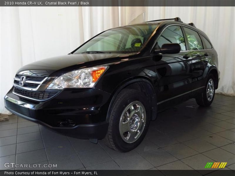 Crystal Black Pearl / Black 2010 Honda CR-V LX