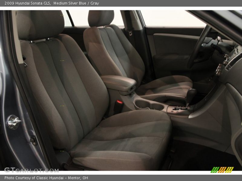 Medium Silver Blue / Gray 2009 Hyundai Sonata GLS