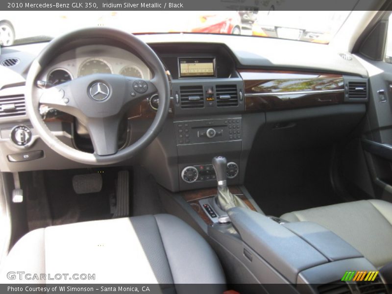 Iridium Silver Metallic / Black 2010 Mercedes-Benz GLK 350