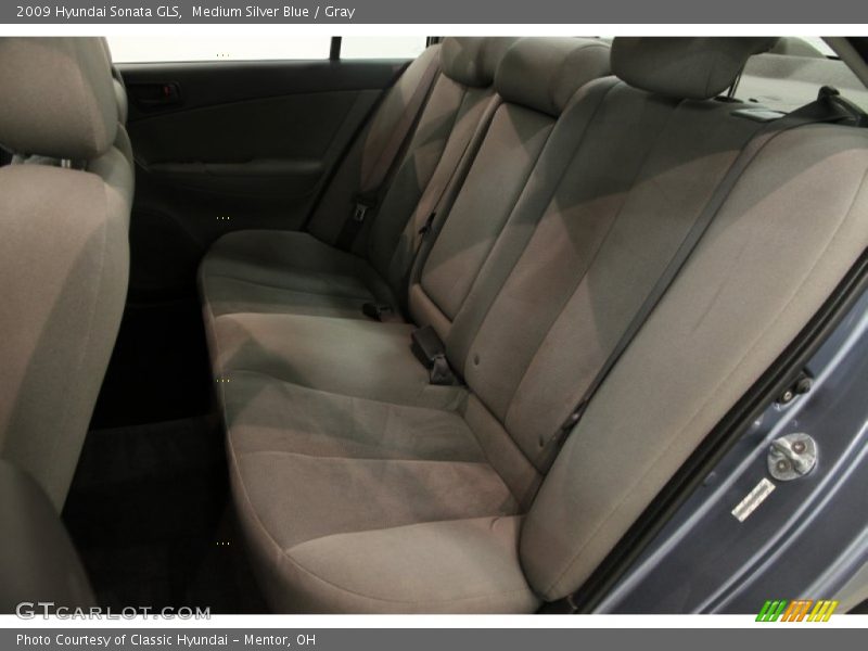 Medium Silver Blue / Gray 2009 Hyundai Sonata GLS