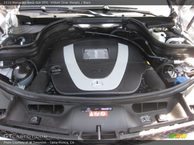 Iridium Silver Metallic / Black 2010 Mercedes-Benz GLK 350