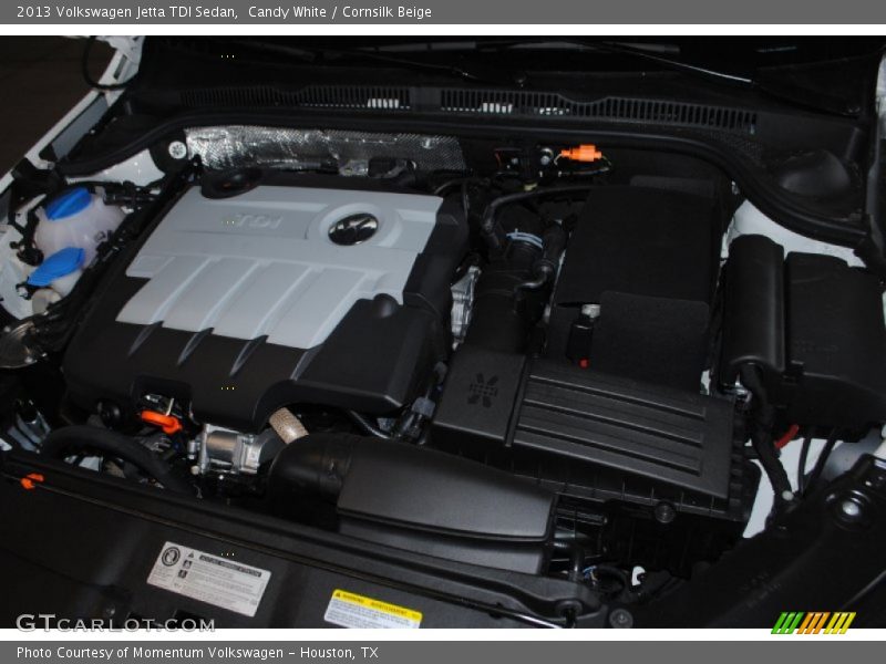 Candy White / Cornsilk Beige 2013 Volkswagen Jetta TDI Sedan