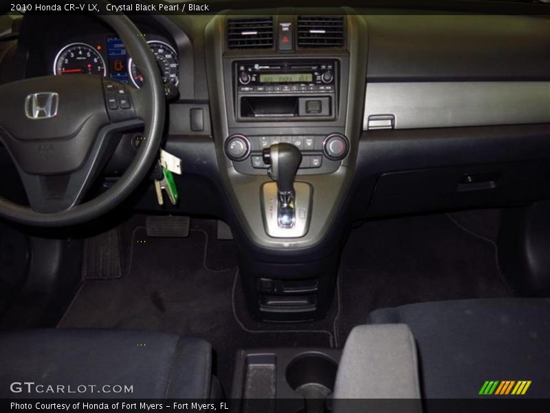 Crystal Black Pearl / Black 2010 Honda CR-V LX