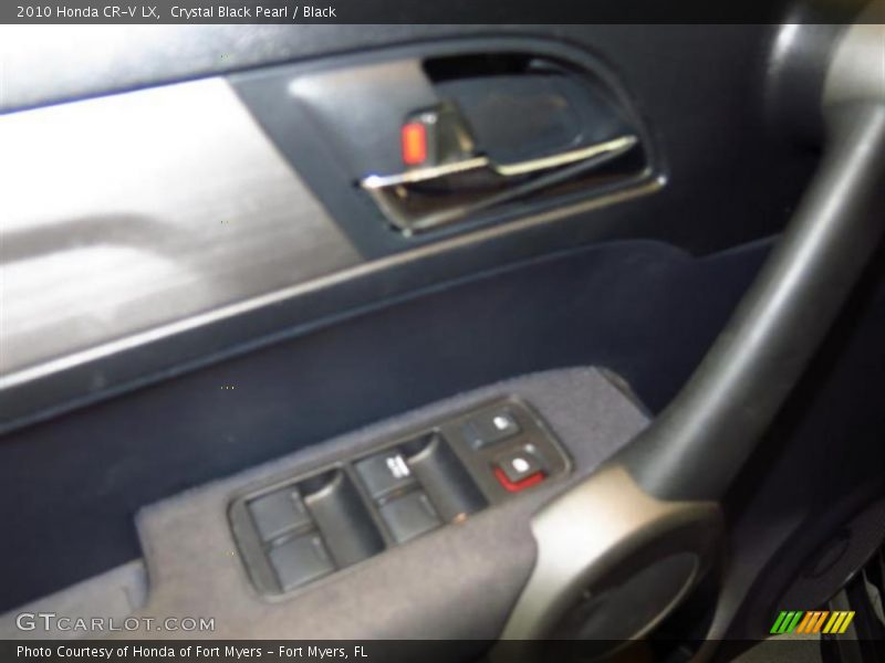 Crystal Black Pearl / Black 2010 Honda CR-V LX