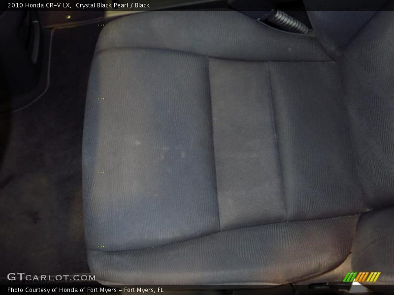 Crystal Black Pearl / Black 2010 Honda CR-V LX