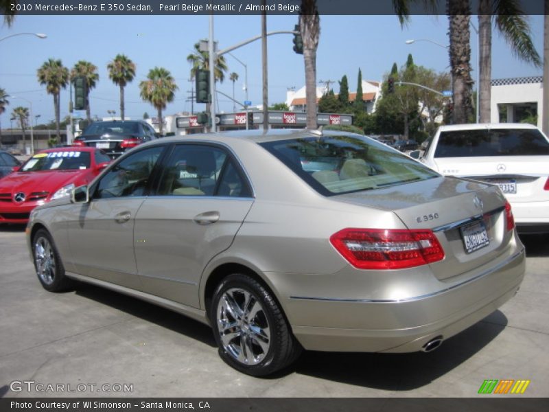 Pearl Beige Metallic / Almond Beige 2010 Mercedes-Benz E 350 Sedan