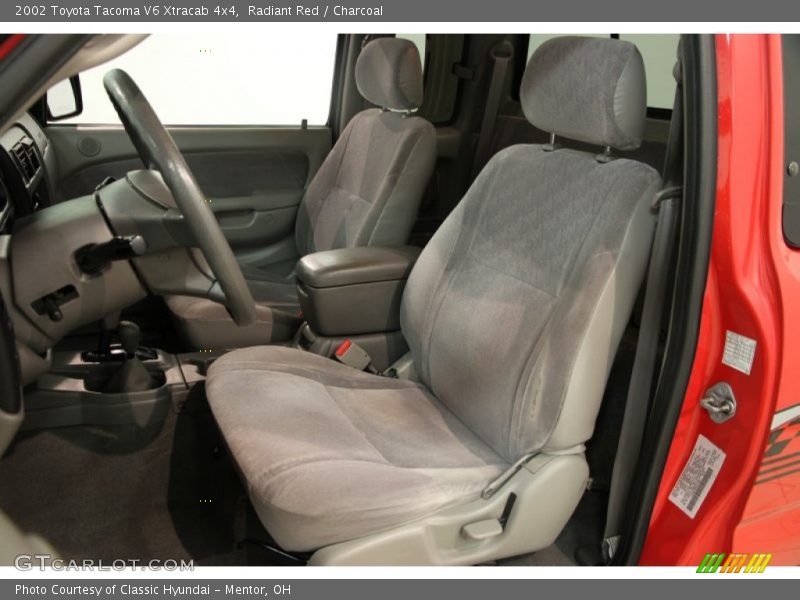 Radiant Red / Charcoal 2002 Toyota Tacoma V6 Xtracab 4x4