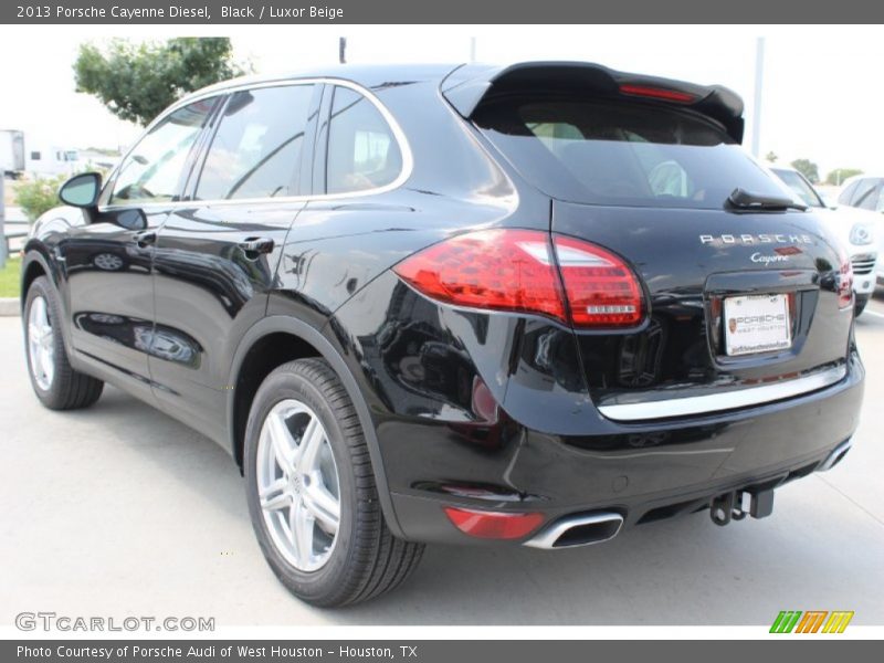Black / Luxor Beige 2013 Porsche Cayenne Diesel