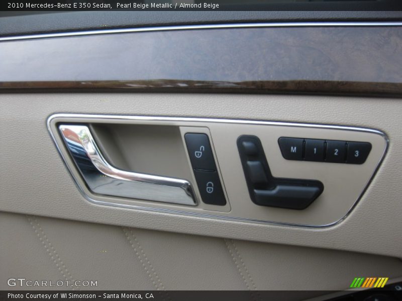 Pearl Beige Metallic / Almond Beige 2010 Mercedes-Benz E 350 Sedan