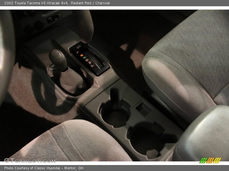 Radiant Red / Charcoal 2002 Toyota Tacoma V6 Xtracab 4x4