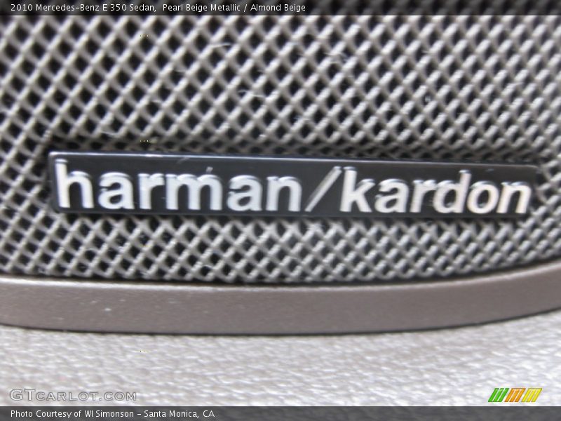 Pearl Beige Metallic / Almond Beige 2010 Mercedes-Benz E 350 Sedan
