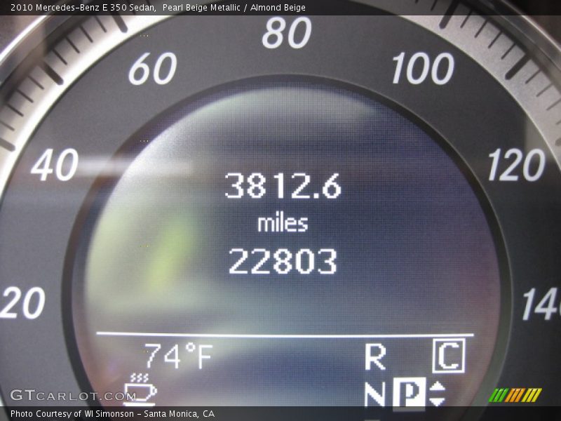 Pearl Beige Metallic / Almond Beige 2010 Mercedes-Benz E 350 Sedan