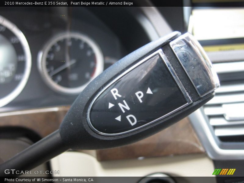 Pearl Beige Metallic / Almond Beige 2010 Mercedes-Benz E 350 Sedan