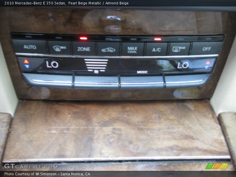 Pearl Beige Metallic / Almond Beige 2010 Mercedes-Benz E 350 Sedan