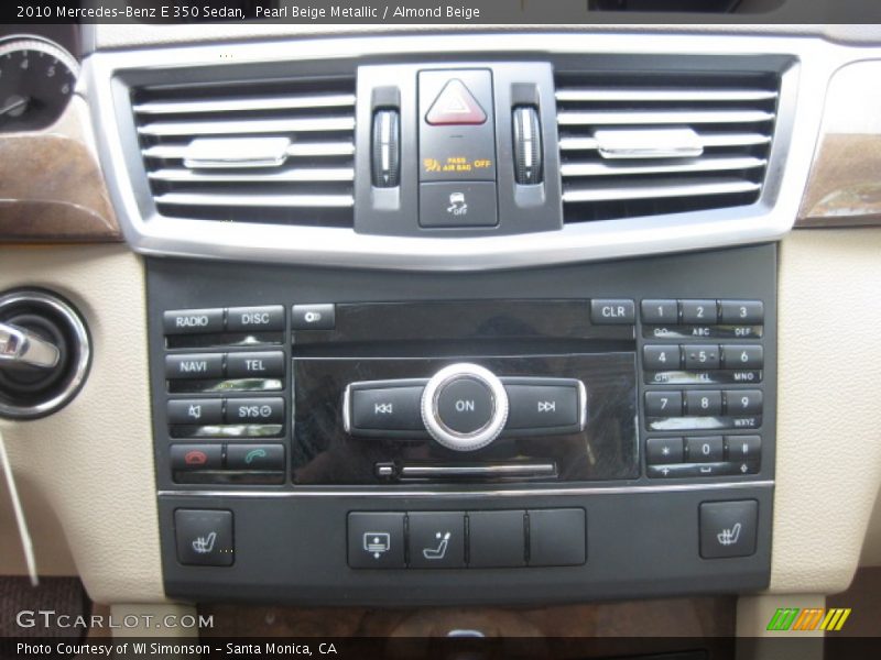 Pearl Beige Metallic / Almond Beige 2010 Mercedes-Benz E 350 Sedan