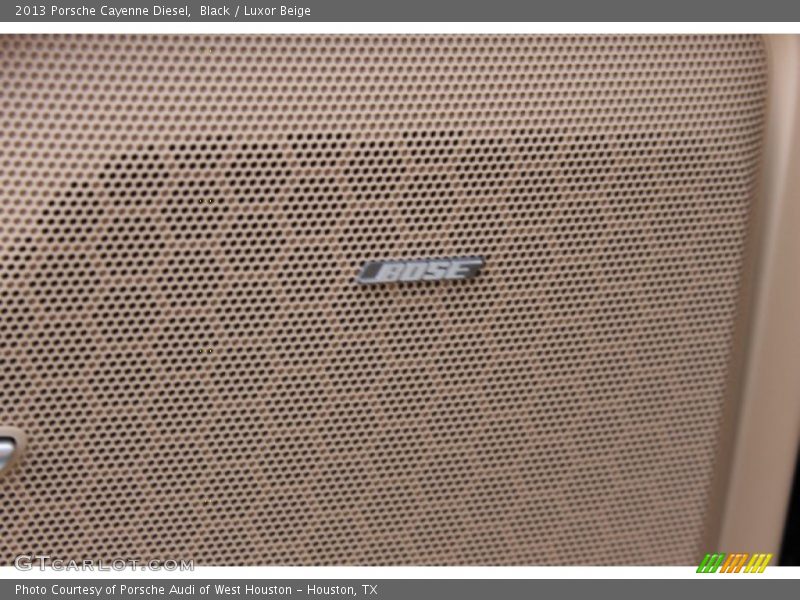 Black / Luxor Beige 2013 Porsche Cayenne Diesel