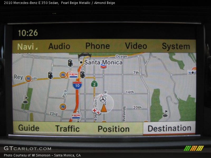 Pearl Beige Metallic / Almond Beige 2010 Mercedes-Benz E 350 Sedan