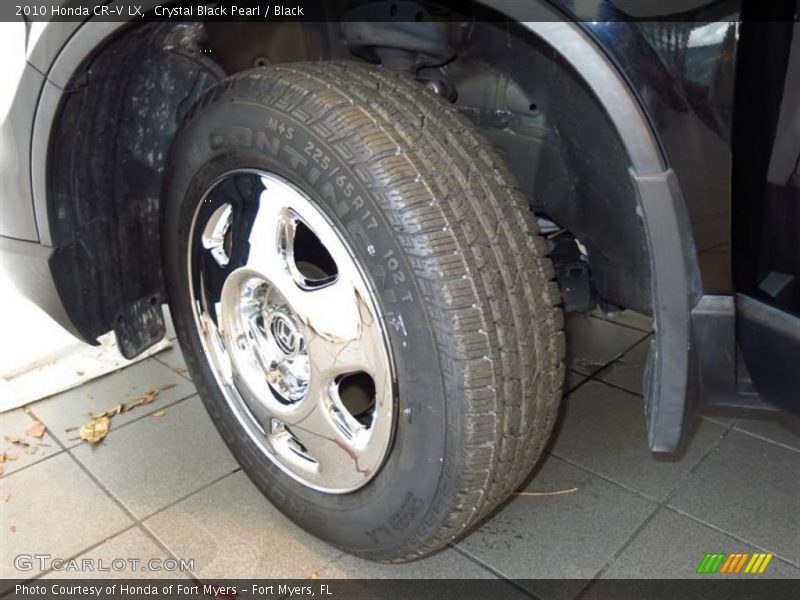 Crystal Black Pearl / Black 2010 Honda CR-V LX