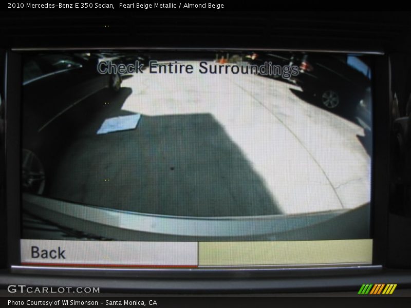 Pearl Beige Metallic / Almond Beige 2010 Mercedes-Benz E 350 Sedan