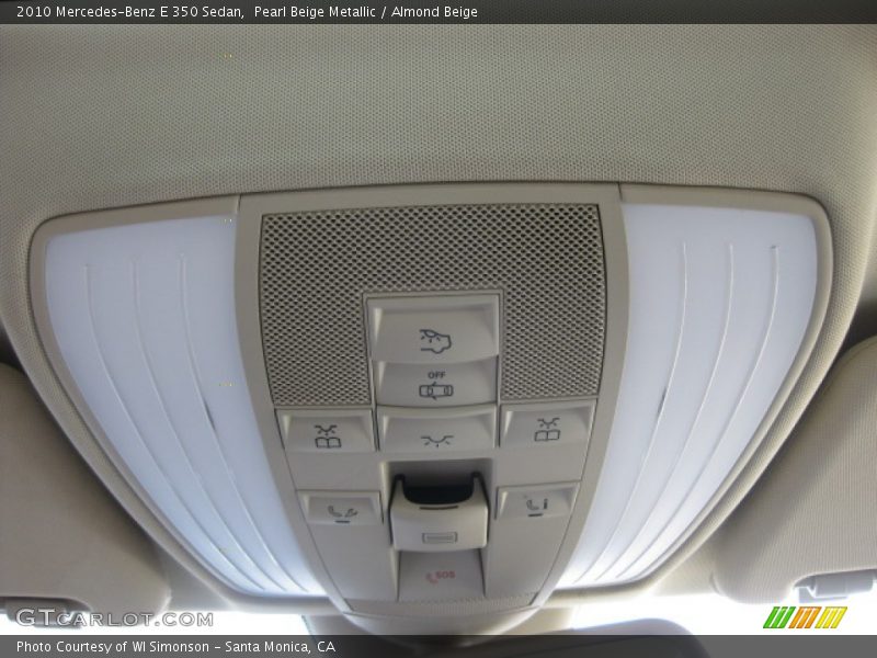 Pearl Beige Metallic / Almond Beige 2010 Mercedes-Benz E 350 Sedan