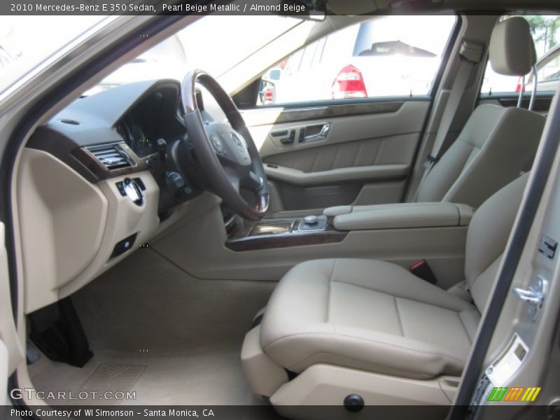 Pearl Beige Metallic / Almond Beige 2010 Mercedes-Benz E 350 Sedan