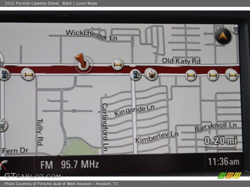 Navigation of 2013 Cayenne Diesel